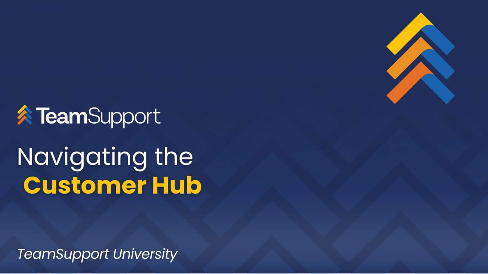 TeamSupport University: Navigating the Customer Hub