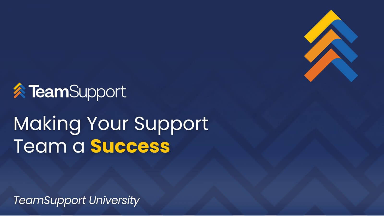 TeamSupport University: Better Manage Customer Success